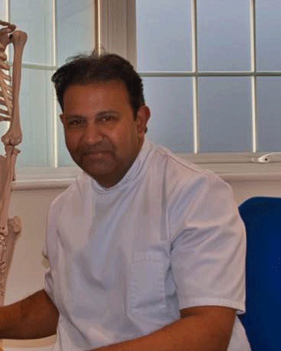 Viraj Gopaul, osteopath at Spritely Osteopathy in Cambridge